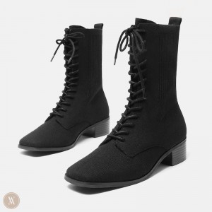 Botas Vivaia Choose One Size Up Negras | CDMN8109