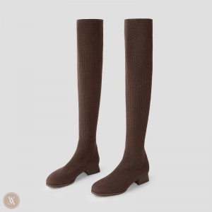 Botas Vivaia Madeline Chocolate Oscuro | XZNV0057