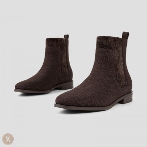 Botas Vivaia Riley Chocolate Oscuro | MFNU4951