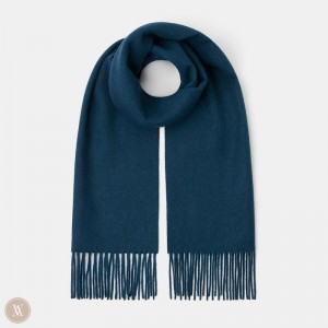 Bufandas Vivaia Lana Scarf Azules Oscuro | WNWS0129