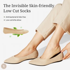 Calcetines Vivaia 4-Pair Pack Acolchado Low Cut Padded Low Cut Socks - Almond | MORR6523