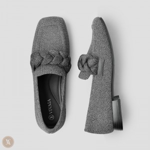 Loafers Vivaia Caitlin Gris | WQKR0469
