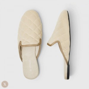 Mulas Vivaia Sherry Creme Blancas | WBUE8964