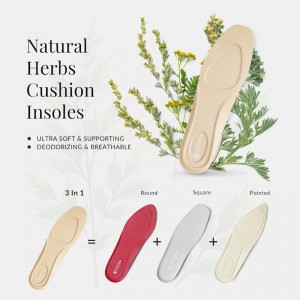 Plantillas Vivaia 3-in-1 Cuttable Natural Herb Insole Almond | XWVZ7430