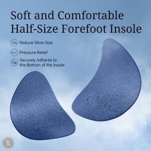 Plantillas Vivaia Soft and Comfortable Half-Size Forefoot Insole Azules | NEUI2312