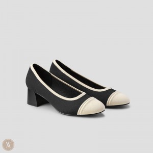 Tacones Vivaia Julie 1.0 Negras Beige | LANL2501
