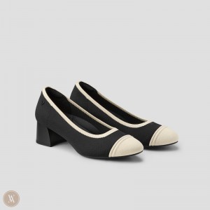Tacones Vivaia Julie Pro Negras Beige | PEPL5587