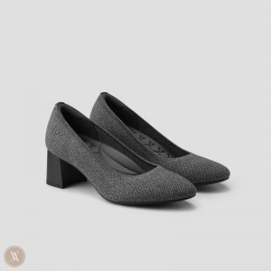 Tacones Vivaia Tamia Block Heel Gris | LDVG2341