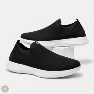 Zapatillas Vivaia Bernie Negras Blancas | EJAE5175