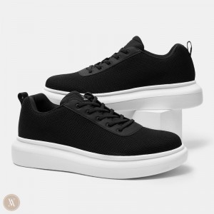 Zapatillas Vivaia Billy Negras Blancas | KJTI4345