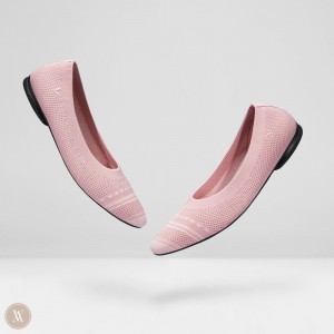Zapatos Planos Vivaia Aditi Gris Rosas | PIEF1337