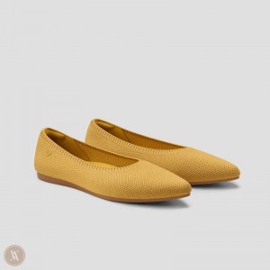 Zapatos Planos Vivaia Aria 5° Amarillo | JEMU9144