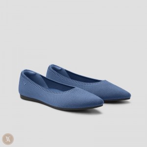 Zapatos Planos Vivaia Aria 5° Azules | TMJE7102