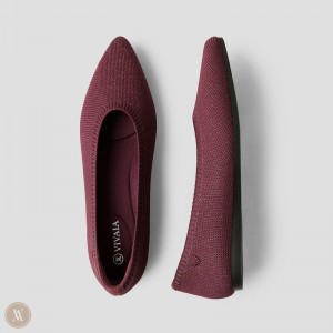 Zapatos Planos Vivaia Aria 5° Burdeos | FYCT3794