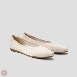 Zapatos Planos Vivaia Aria 5° Creme | BUBC2659