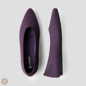 Zapatos Planos Vivaia Aria 5° Eggplant | OSBN5760