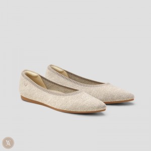 Zapatos Planos Vivaia Aria 5° Oatmilk | RVSK9191