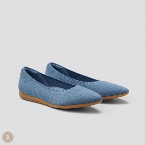 Zapatos Planos Vivaia Aria CloudWalker Azules | WCWE2156