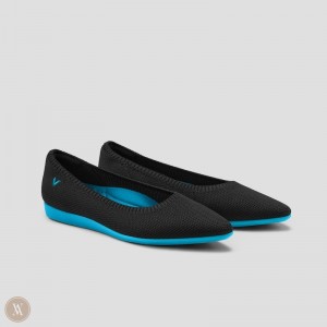 Zapatos Planos Vivaia Aria CloudWalker Negras | MIRP8020