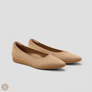Zapatos Planos Vivaia Aria CloudWalker Nutmeg | VEGM2492