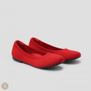 Zapatos Planos Vivaia Claire Rojas | DHJK1648
