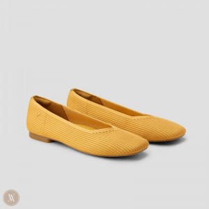 Zapatos Planos Vivaia Margot 2.0 Amarillo | XBOS4674