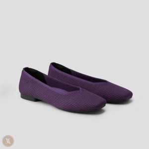 Zapatos Planos Vivaia Margot 2.0 Eggplant | WXNV5708