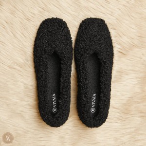 Zapatos Planos Vivaia Margot Negras | BODO5569