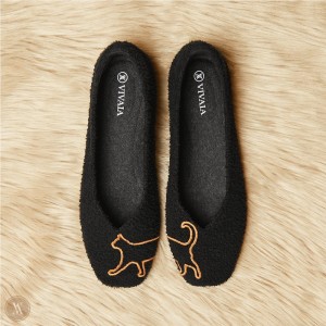 Zapatos Planos Vivaia Margot Negras | SFRS3716