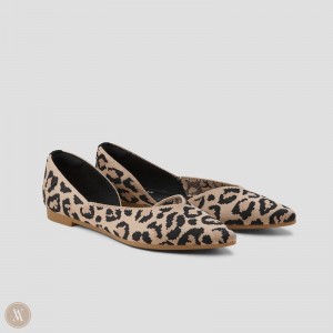 Zapatos Planos Vivaia Melia Leopardo Oscuro | SQAV0148