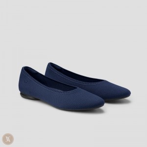 Zapatos Planos Vivaia Tamia 2.0 Azul Marino | LFHK0499